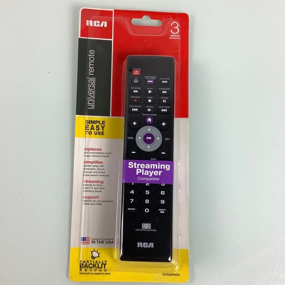 RCA Universal Remote RCR003RWDZ NEW - Picture 5 of 5